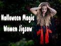 Jeu Puzzle de femmes magiques d'Halloween  en ligne