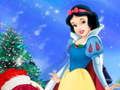 Jeu Habillage de Noël de Blanche-Neige  en ligne