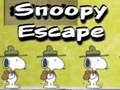 Jeu Escapade Snoopy  en ligne