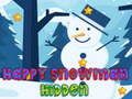 Jeu Joyeux bonhomme de neige caché  en ligne