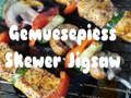 Jeu Puzzle Brochette Gemuesepiess  en ligne