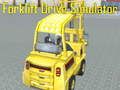 Jeu Simulateur de conduite de chariot élévateur  en ligne