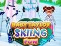 Jeu Le plaisir du ski avec Baby Taylor  en ligne