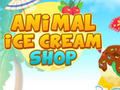 Jeu Boutique de crème glacée animale  en ligne