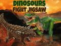 Jeu Puzzle de combat de dinosaures  en ligne