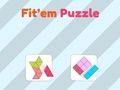 Jeu Casse-tête Fit'em  en ligne