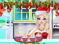 Jeu Machine à cupcakes de Noël princesse sœur  en ligne
