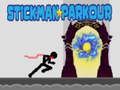 Jeu Stickman, parkour  en ligne