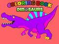 Jeu Livre de coloriage Dinosaures  en ligne