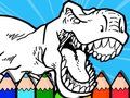Jeu Dinosaures à colorier pour les enfants  en ligne