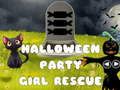 Jeu Sauvetage d'une fille à la fête d'Halloween  en ligne