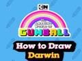Jeu Le monde incroyable de Gumball Comment dessiner Darwin  en ligne
