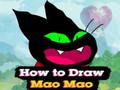 Jeu Comment dessiner Mao Mao  en ligne