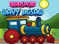 Jeu Puzzle ondulé de transport  en ligne