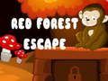 Jeu Évasion de la forêt rouge  en ligne