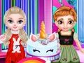 Jeu Gâteau Licorne Petite Princesse  en ligne