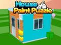 Jeu Puzzle de peinture de maison  en ligne