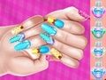 Jeu Elsa Princesse Thème Nail Art Diy  en ligne