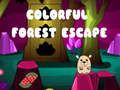 Jeu Escapade en forêt colorée  en ligne