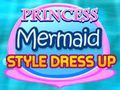 Jeu Habillage de style princesse sirène  en ligne