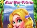 Jeu Salon de coiffure princesse cheveux longs  en ligne