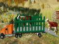 Jeu Camion de transport d'animaux  en ligne