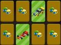 Jeu Mémoire de voitures de course  en ligne