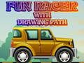 Jeu Coureur amusant avec chemin de dessin  en ligne