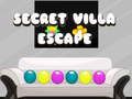 Jeu Escapade dans une villa secrète  en ligne
