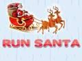 Jeu Courez le Père Noël  en ligne