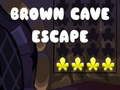 Jeu Évasion de la grotte brune  en ligne