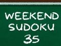 Jeu Sudoku du week-end 35  en ligne