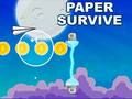 Jeu Papier survivre  en ligne