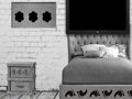 Jeu Escapade de maison en noir et blanc  en ligne
