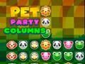 Jeu Colonnes de fête pour animaux de compagnie  en ligne
