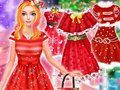 Jeu Habillage de princesse de Noël  en ligne