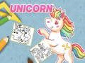 Jeu Livre de coloriage Licorne  en ligne