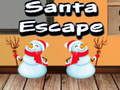 Jeu Escapade du Père Noël  en ligne