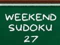 Jeu Sudoku du week-end 27  en ligne