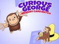 Jeu Match de carte mémoire Curious George  en ligne