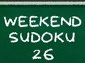 Jeu Sudoku du week-end 26  en ligne