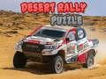 Jeu Puzzle Rallye du Désert  en ligne