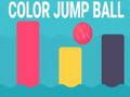 Jeu Sauter la boule de couleur  en ligne