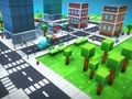 Jeu Pixel Ville Coureur 3D  en ligne