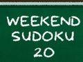 Jeu Sudoku du week-end 20  en ligne