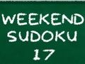 Jeu Sudoku du week-end 17  en ligne