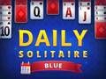 Jeu Solitaire Quotidien Bleu  en ligne