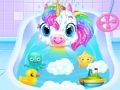 Jeu Soins pour animaux de compagnie licorne magique  en ligne