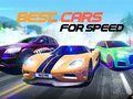 Jeu Meilleures voitures pour la vitesse  en ligne