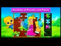 Jeu Variétés de pièces de puzzles  en ligne